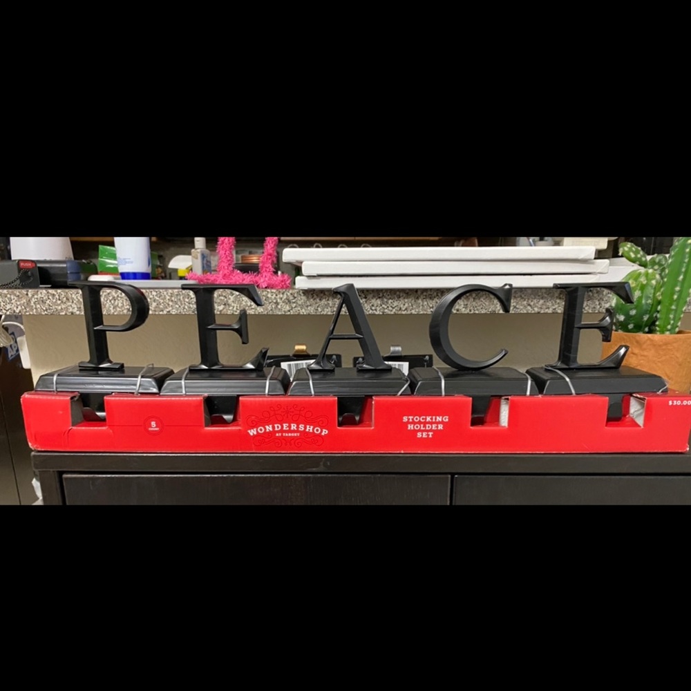 Christmas stocking holder